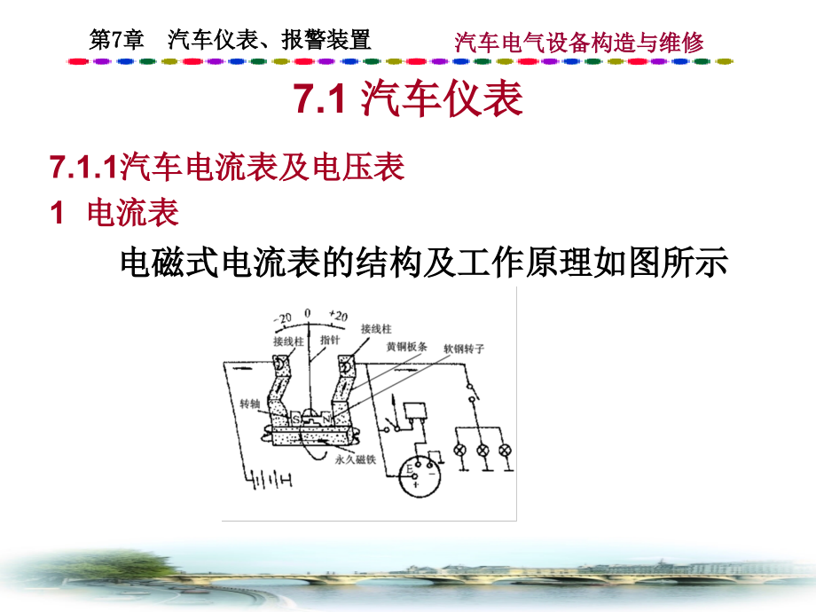 汽车电器设备构造与维修 教学课件 ppt 作者 纪光兰 第7章 汽车仪表、报警装置（修改稿）_第3页