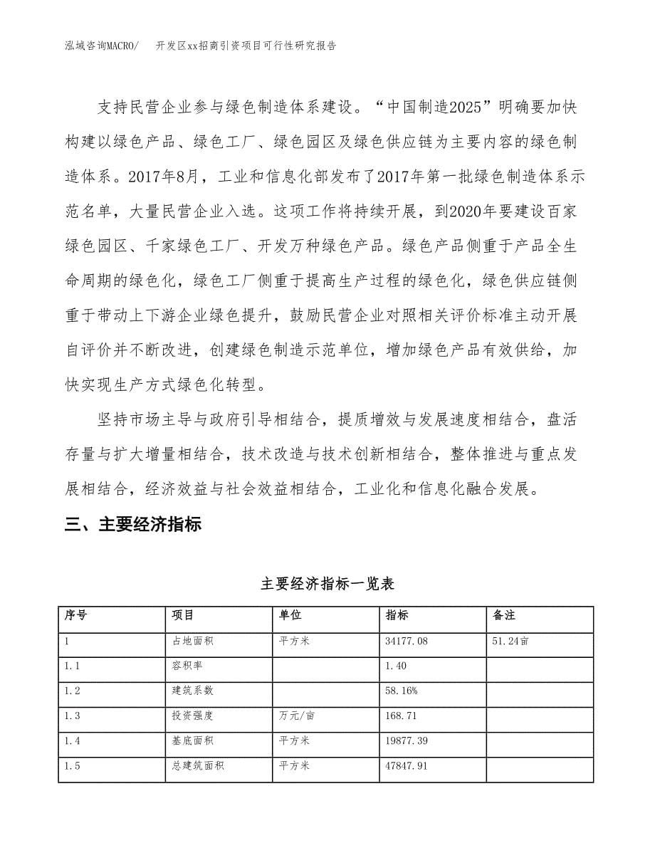 (投资12366.62万元，51亩）开发区xx招商引资项目可行性研究报告_第5页