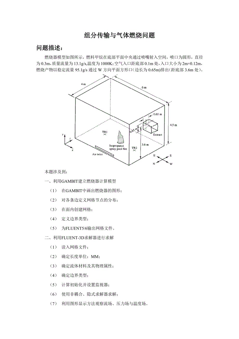 fluent系列资料6之组分传输与气体燃烧问题_第1页