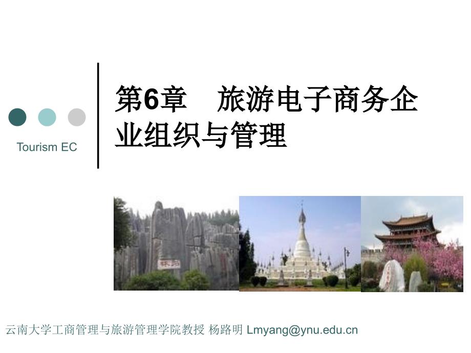 旅游电子商务 教学课件 ppt 作者 杨路明 旅游电子商务06_第1页