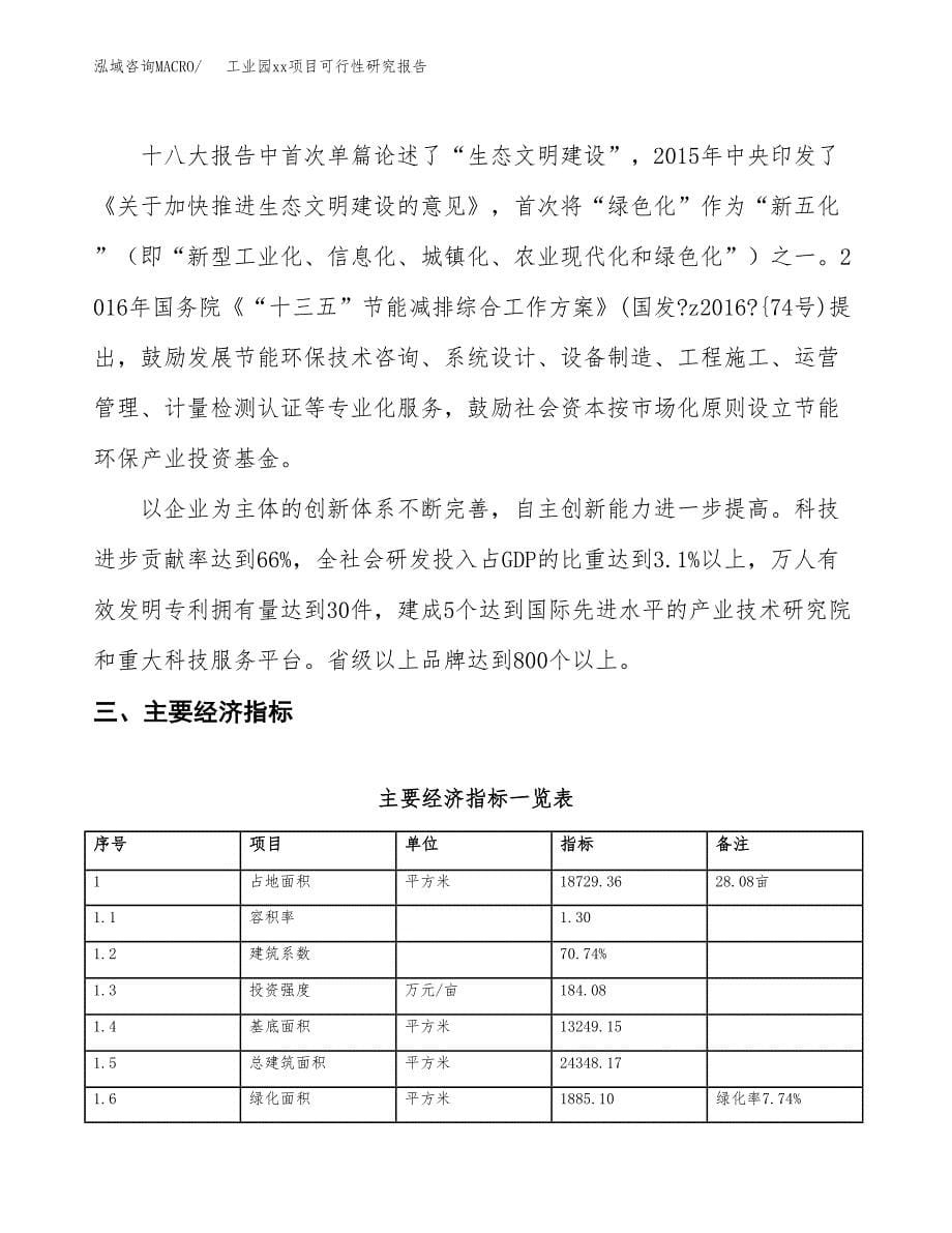 (投资6676.81万元，28亩）工业园xx项目可行性研究报告_第5页