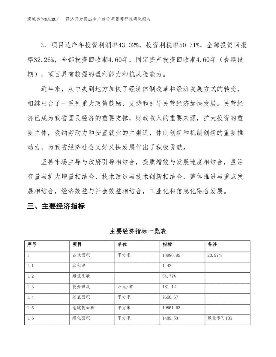 (投资5340.12万元，21亩）经济开发区xx生产建设项目可行性研究报告_第5页