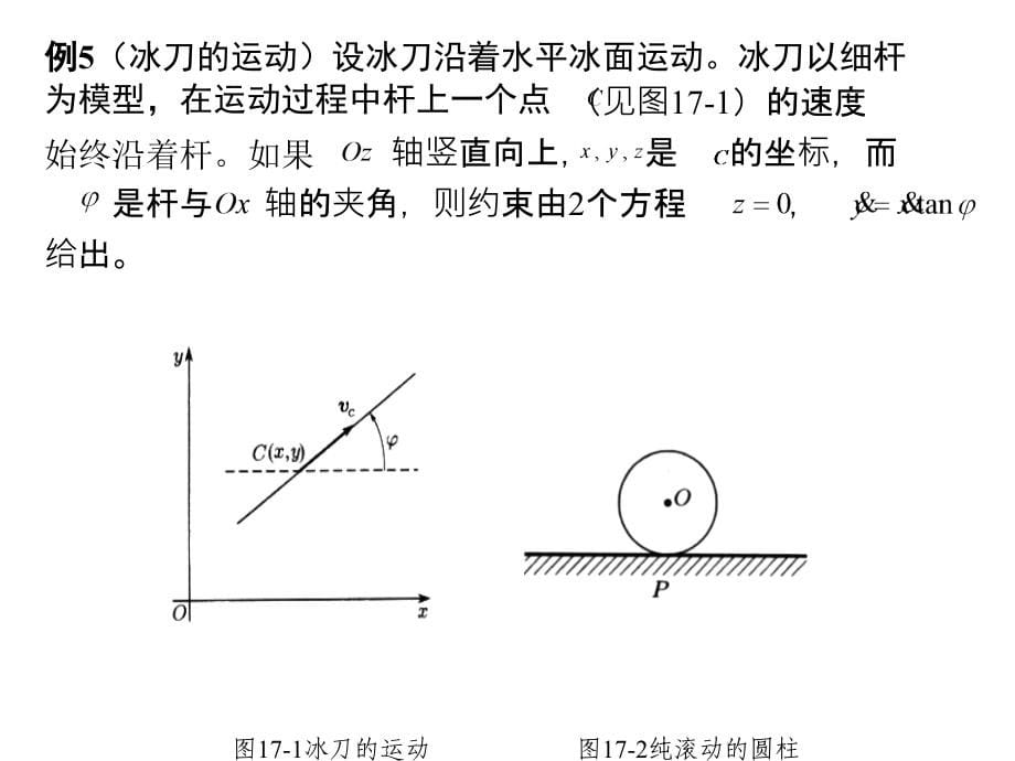 Maple理论力学 II  第2版  教学课件 ppt 作者 李银山 第17章虚位移原理_第5页