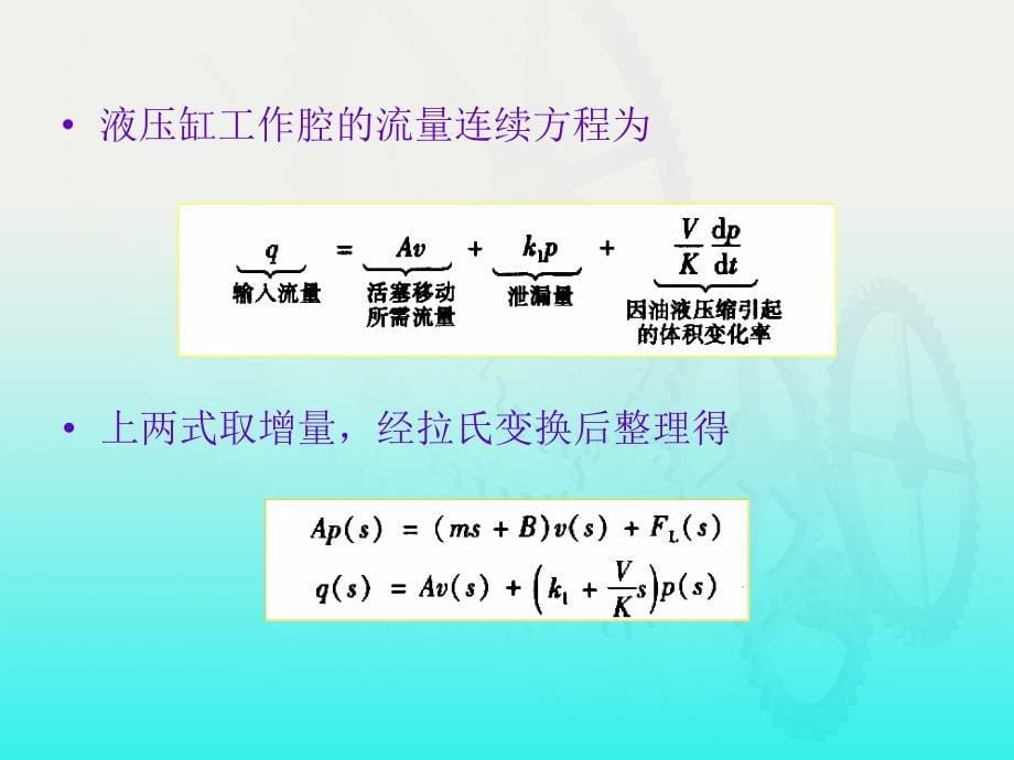 液压传动第2版 教学课件 ppt 作者 王积伟 章宏甲 黄谊课件 第十二章 液压元件和系统的动态特性分析_第5页