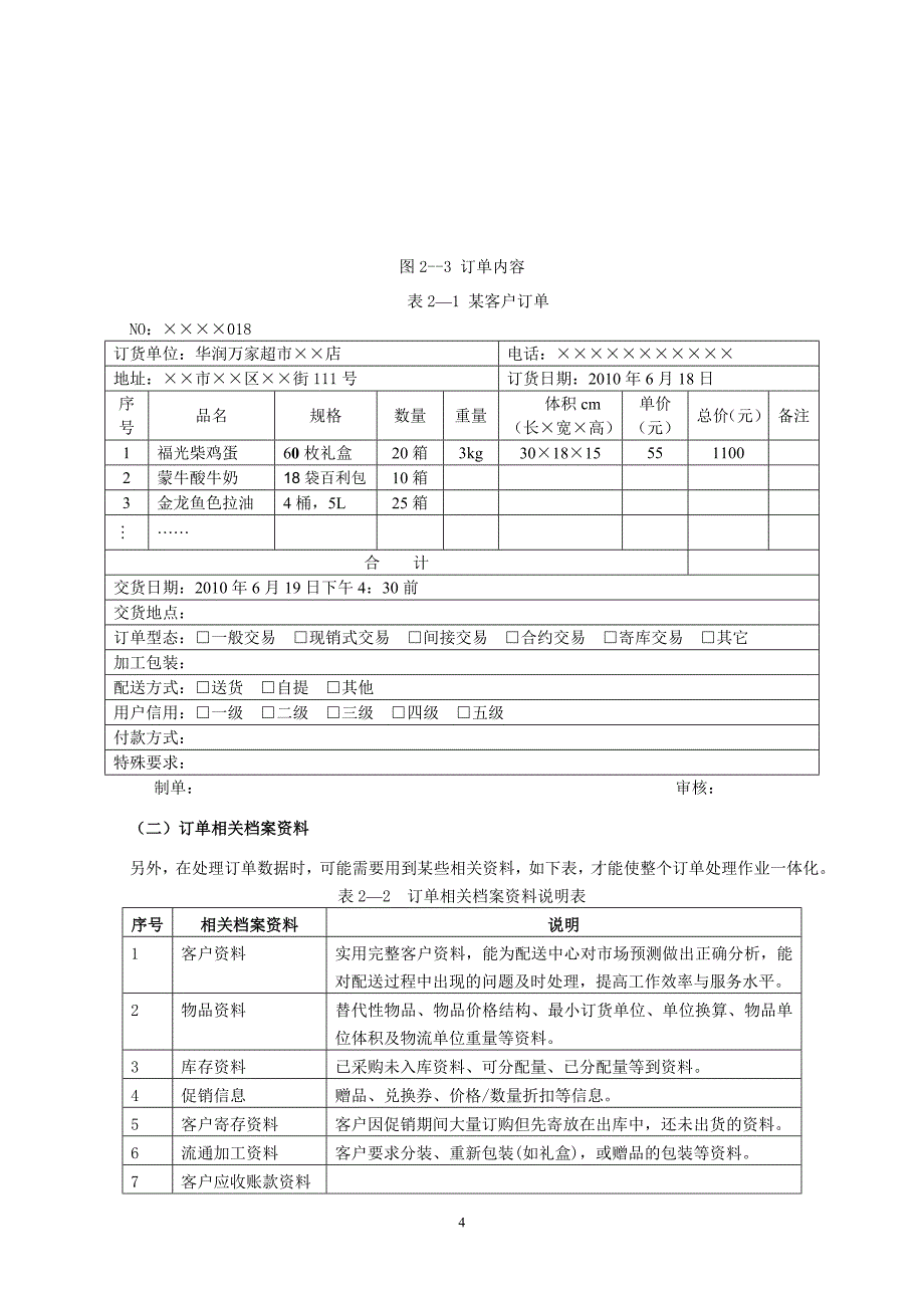 订单处理作业(样章)_第4页