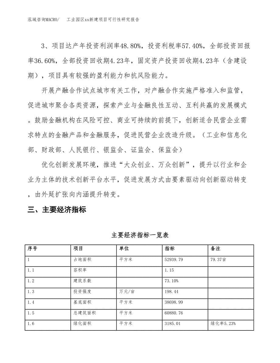 (投资20064.36万元，79亩）工业园区xx新建项目可行性研究报告_第5页