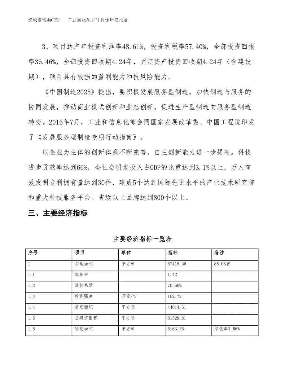 (投资17867.53万元，86亩）工业园xxx项目可行性研究报告_第5页