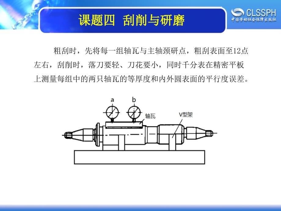 劳动社《装配钳工实训（中级模块） 》-A02-2197子课题3  多瓦式动压滑动轴承的刮研_第5页