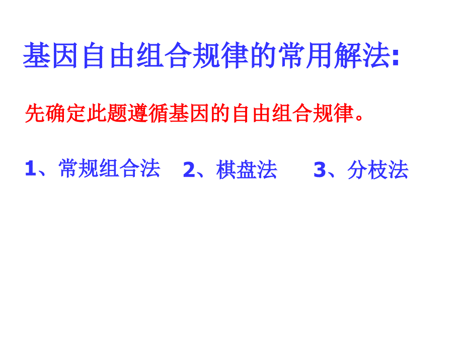 樊慧丹孟德尔遗传定律的计算_第4页