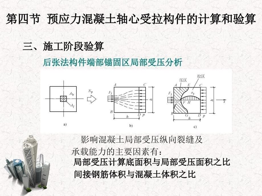 建筑结构第3版 杨鼎久第八章 第四节 预应力混凝土轴心受拉构件的计算和验算_第5页