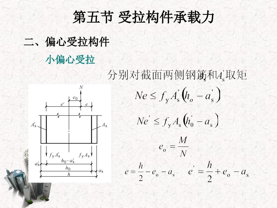 建筑结构第3版 杨鼎久第六章 第五节 受拉构件承载力_第4页