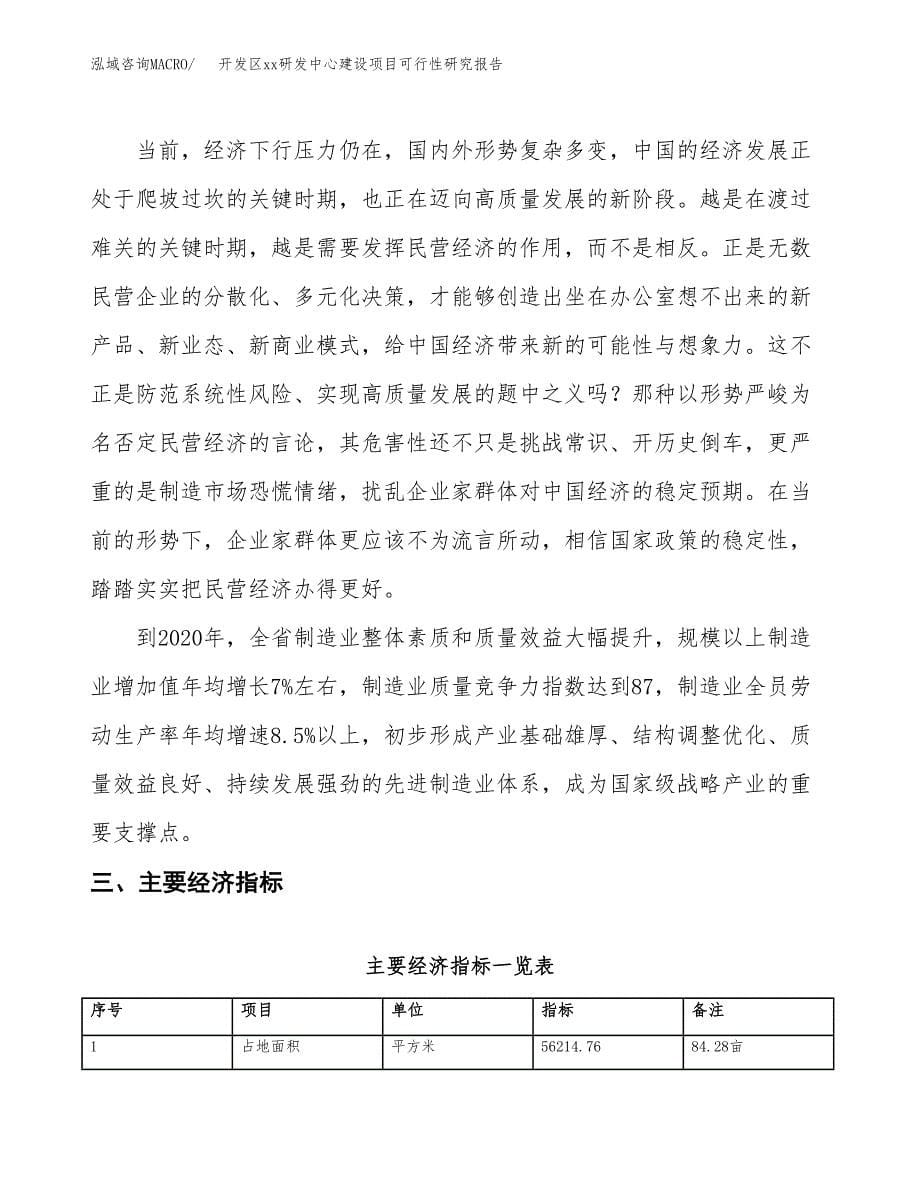 (投资21606.84万元，84亩）开发区xx研发中心建设项目可行性研究报告_第5页