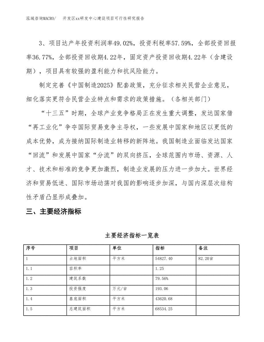 (投资22056.50万元，82亩）开发区xxx研发中心建设项目可行性研究报告_第5页