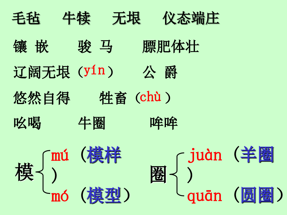 人教版语文四下《牧场之国》课件(完美版)_第3页