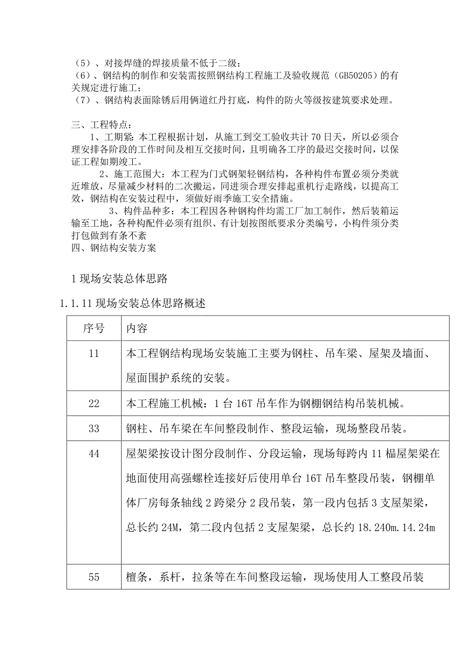 钢棚钢结构施工方案(最新整理by阿拉蕾)_第2页