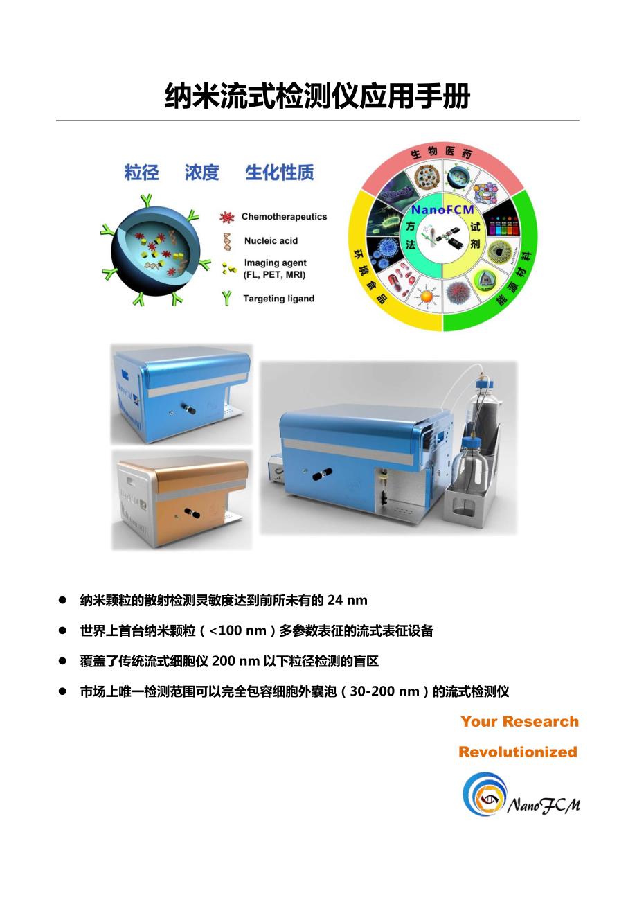 纳米流式应用手册 -nanofcm_第1页