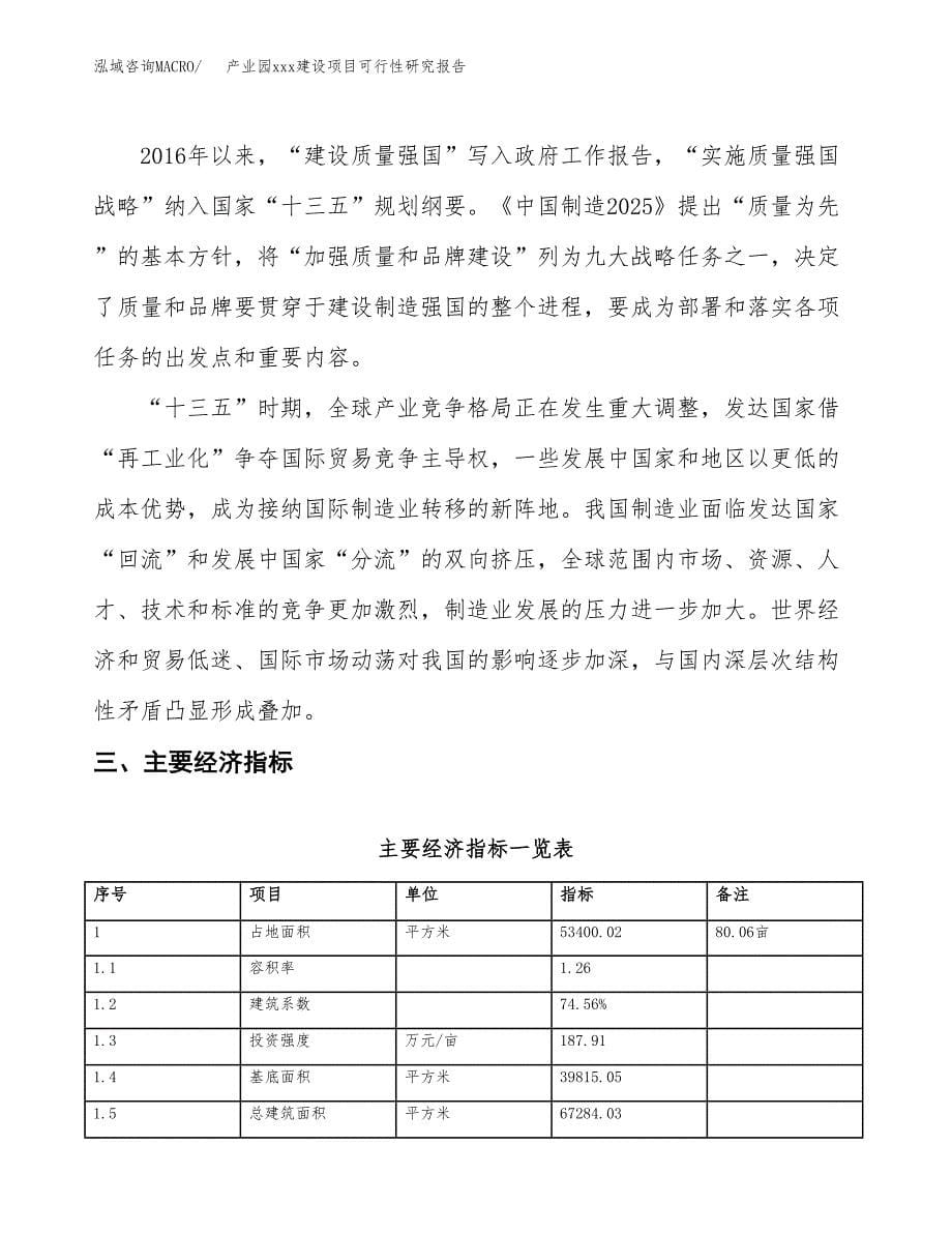 (投资20644.52万元，80亩）产业园xx建设项目可行性研究报告_第5页