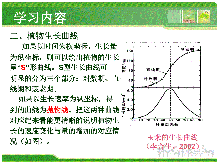 植物生长大周期及相关性 zykc201130_7_8_4_1创新杯说课大赛国赛说课课件_第4页