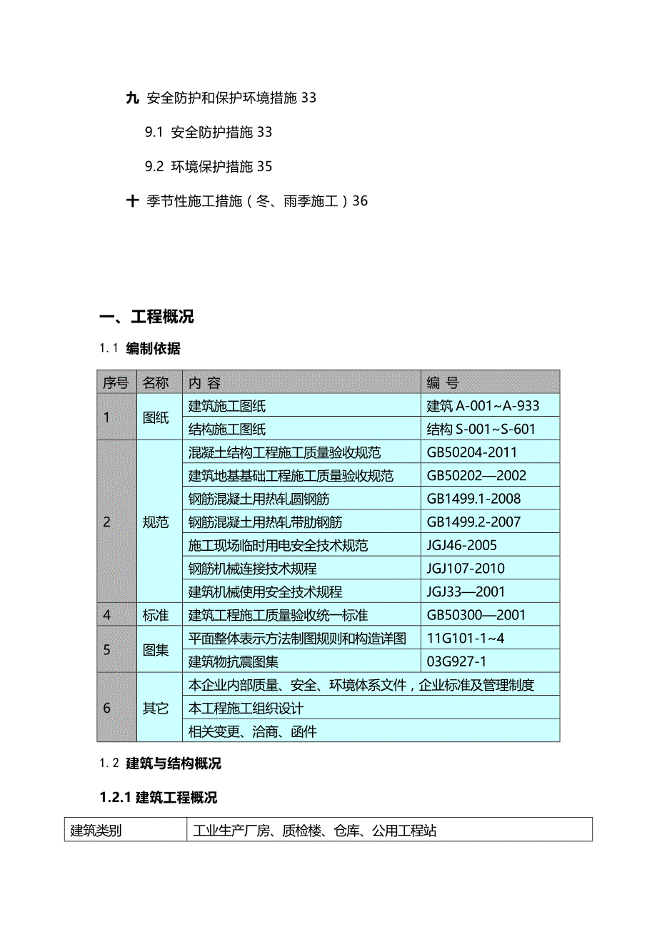 钢筋专项施工方案 武汉羿阳玻璃膜项目一期工程_第4页