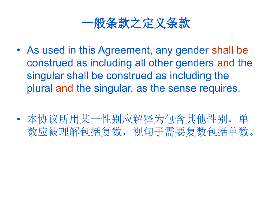 商务英语合同条款复习_第3页