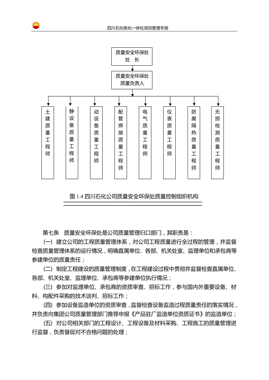 四川石化炼化一体化项目管理手册_第3页