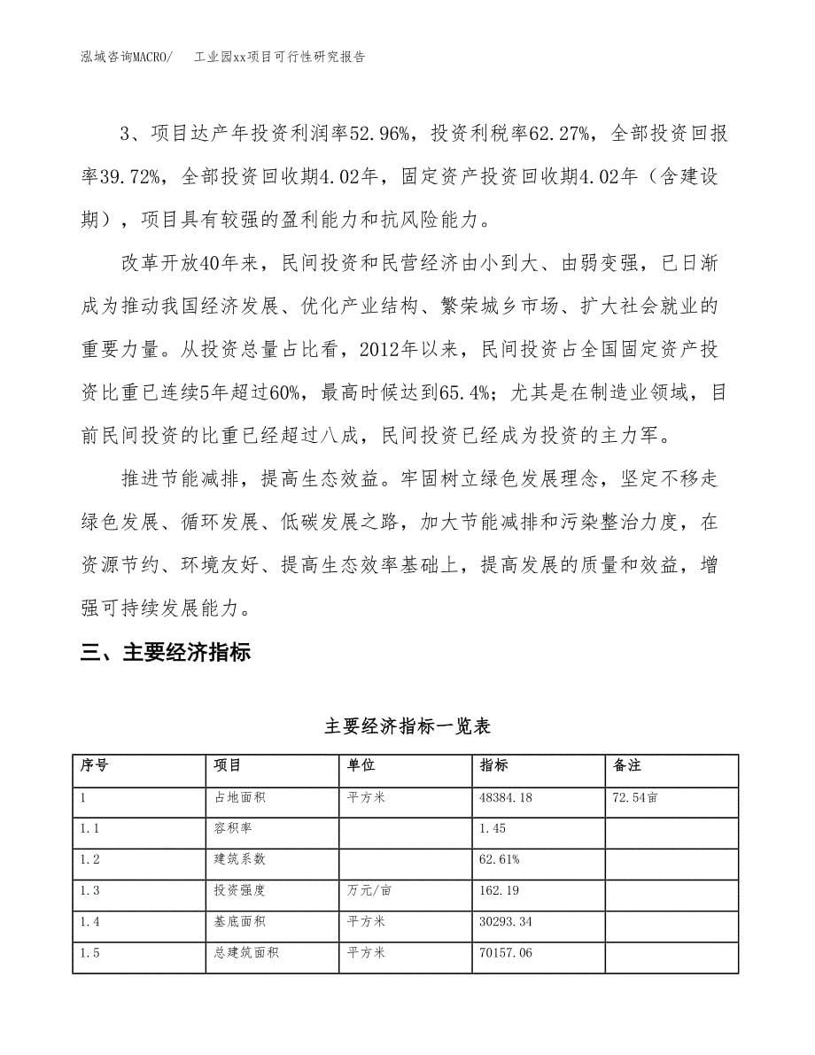 (投资17160.99万元，73亩）工业园xxx项目可行性研究报告_第5页