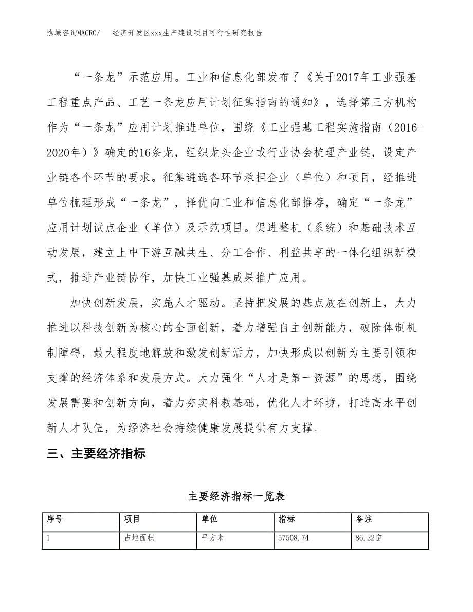 (投资21382.46万元，86亩）经济开发区xx生产建设项目可行性研究报告_第5页