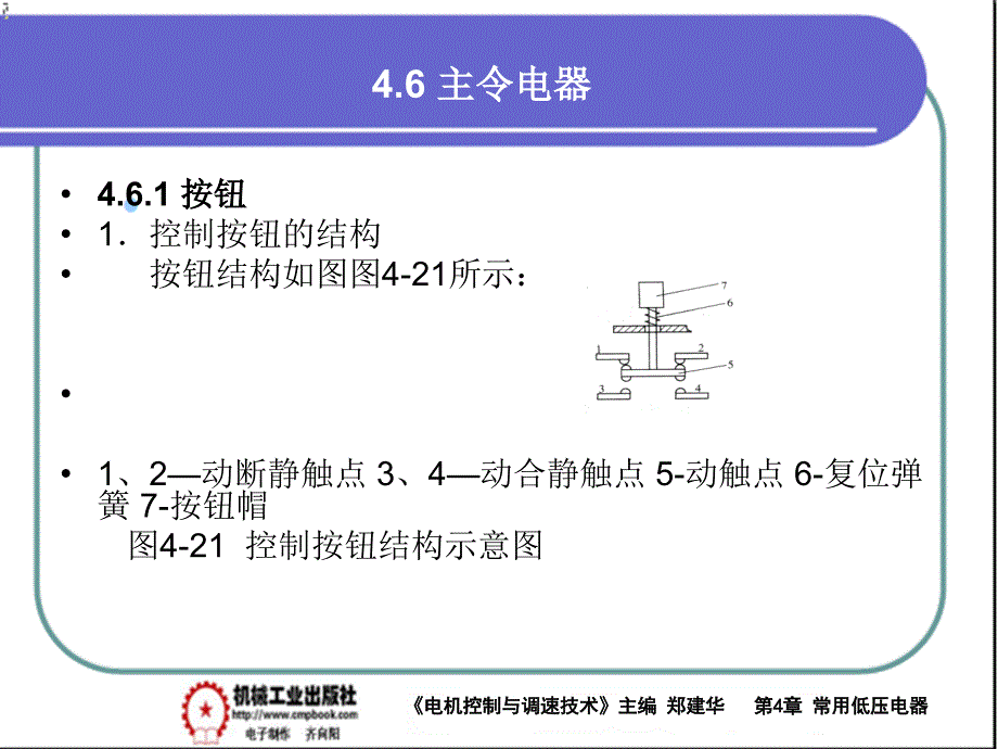 电气控制与调速技术 教学课件 ppt 作者 郑建华第4章常用低压电器PPT 4-6_第2页