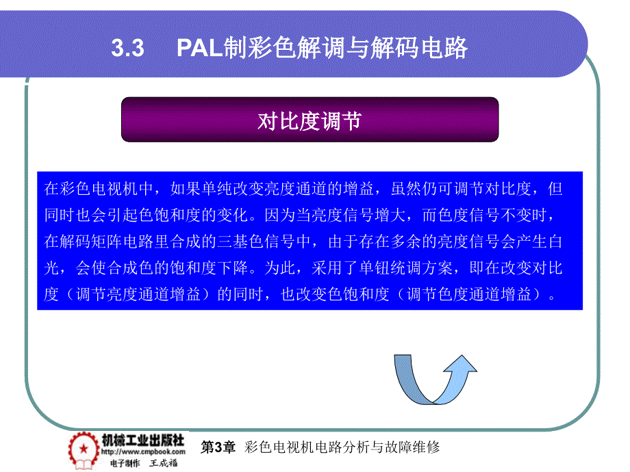 电视机原理与维修 第2版 教学课件 ppt 作者 王成福 主编hdt 3-3_第4页