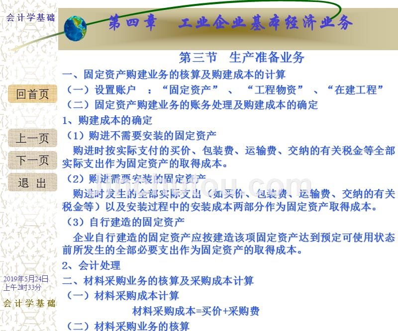 会计学概论 教学课件 ppt 作者 978-7-302-19486-6 会计学概论第四章PPT_第4页