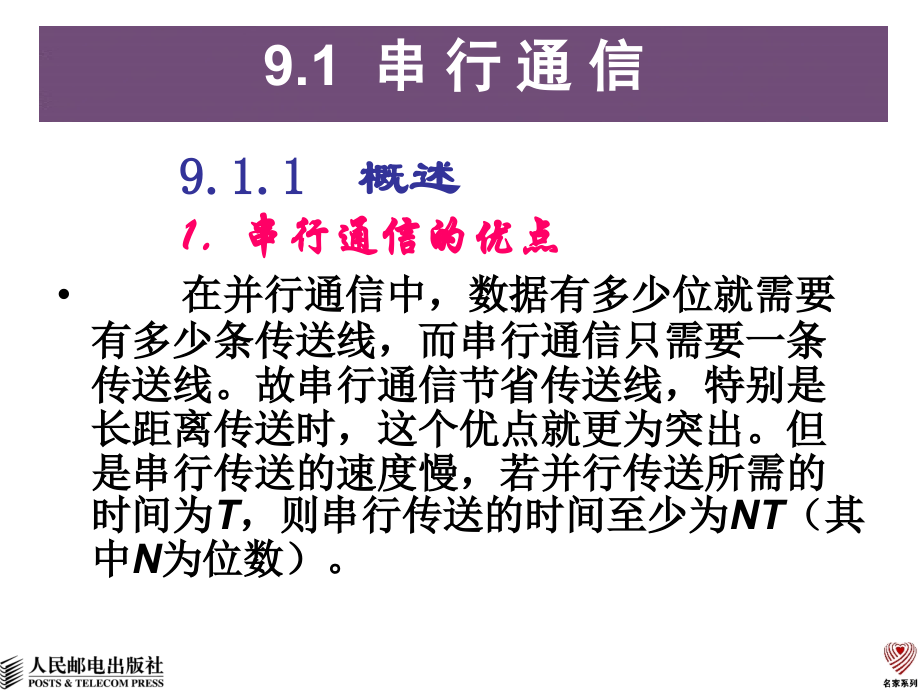 单片机原理与技术 教学课件 ppt 作者  周明德  1_ 第9章-串行通信及80C51中的串行端口_第3页