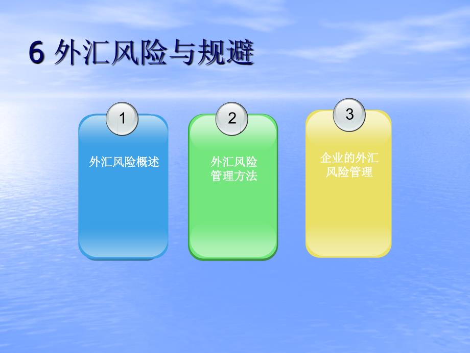 国际金融实务 教学课件 ppt 作者 978-7-302-23450-0 6 外汇风险管理_第3页