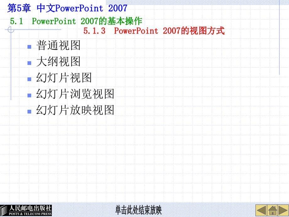 大学计算机基础 Windows XP+Office 2007  教学课件 ppt 高长铎 05 中文PowerPoint 2003_第5页