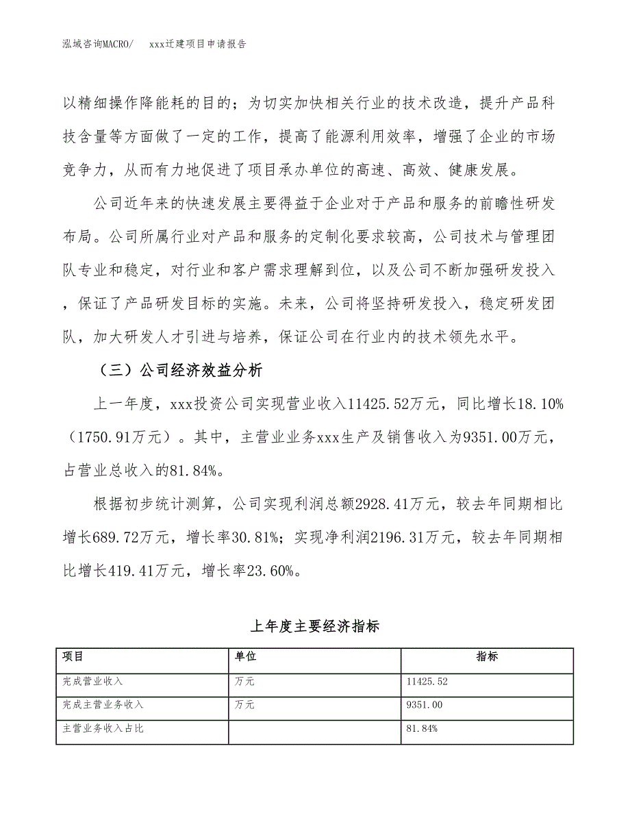 (投资9337.10万元，46亩）xx迁建项目申请报告_第4页