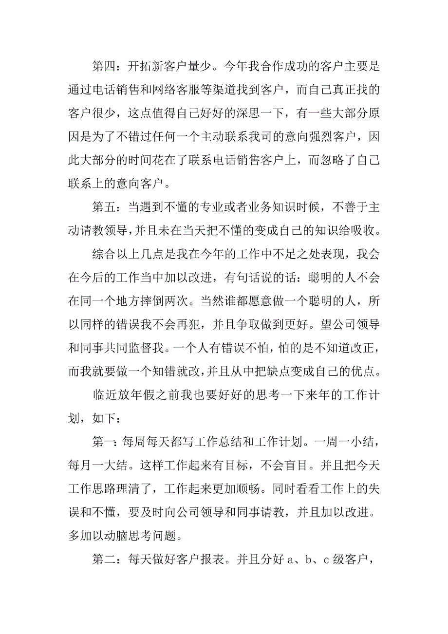 年度销售总结_第2页