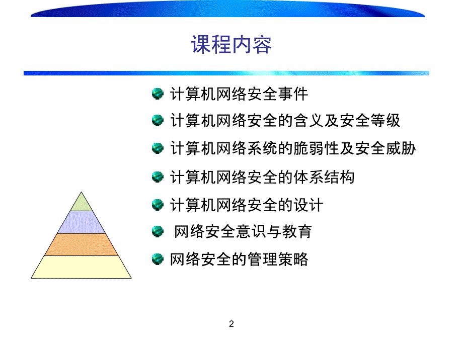 计算机网络安全与应用技术 教学课件 ppt 作者 张兆信 赵永葆 赵尔丹 等 第1章 计算机网络安全概述_第2页