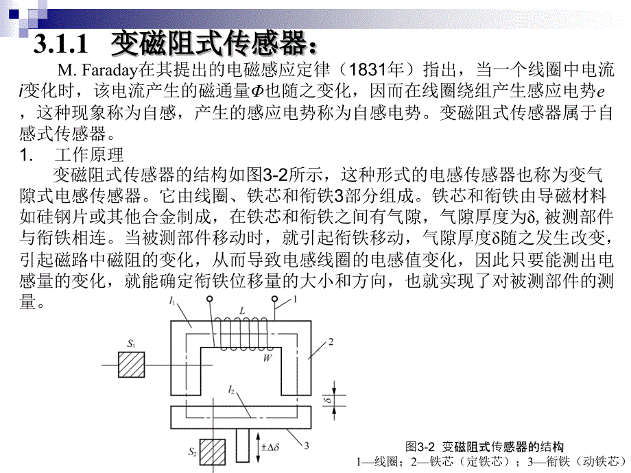 传感器与检测技术 教学课件 ppt 作者  魏学业 第3章 电感式和电容式传感器_第3页