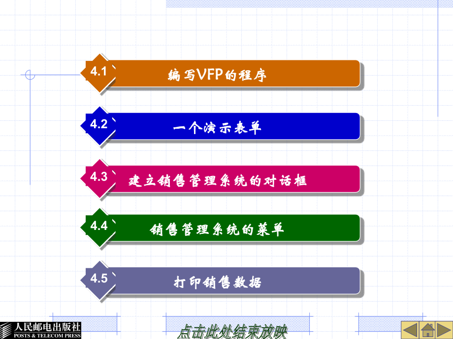 中文Visual FoxPro基础教程 教学课件 ppt 作者  任心燕 第4章-生成用户界面_第2页