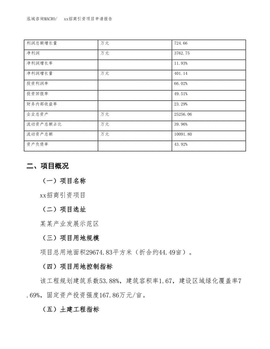 (投资10724.86万元，44亩）xx招商引资项目申请报告_第5页