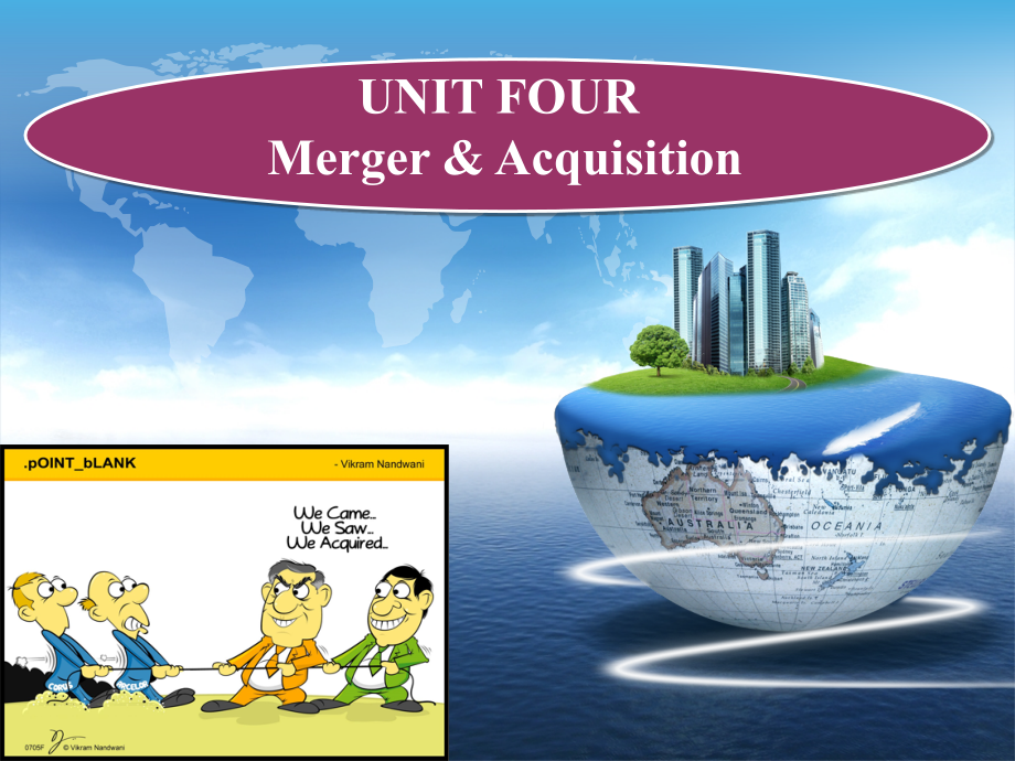 大学核心商务英语读写教程3unit 4 merer & acquisition_第1页