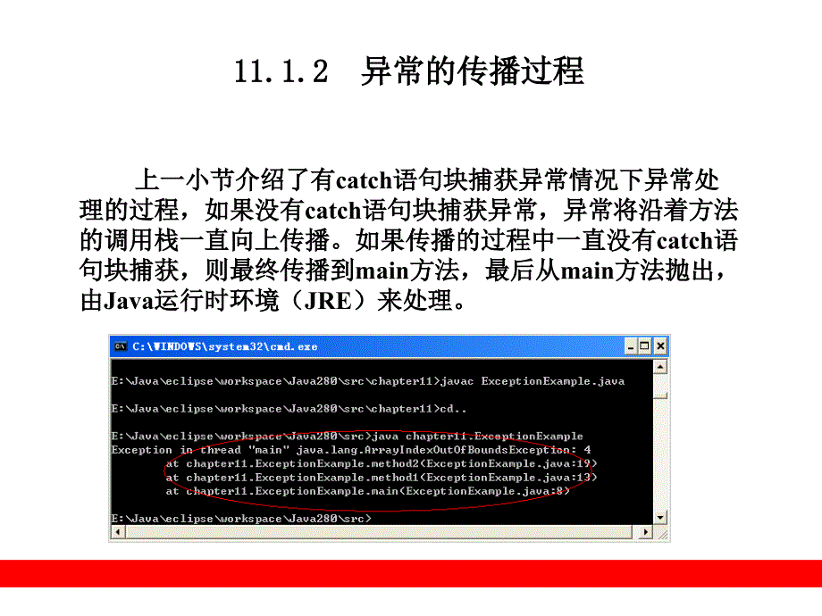 Java程序设计教程 教学课件 PPT 作者 张克军 陆迟 孙海伦 庞丽娜 第11章  异常处理_第4页