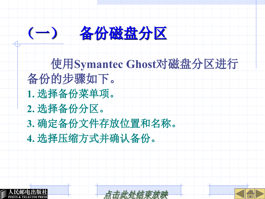 常用工具软件 项目教学  教学课件 ppt 郑平 袁云华 项目八  磁盘工具_第4页