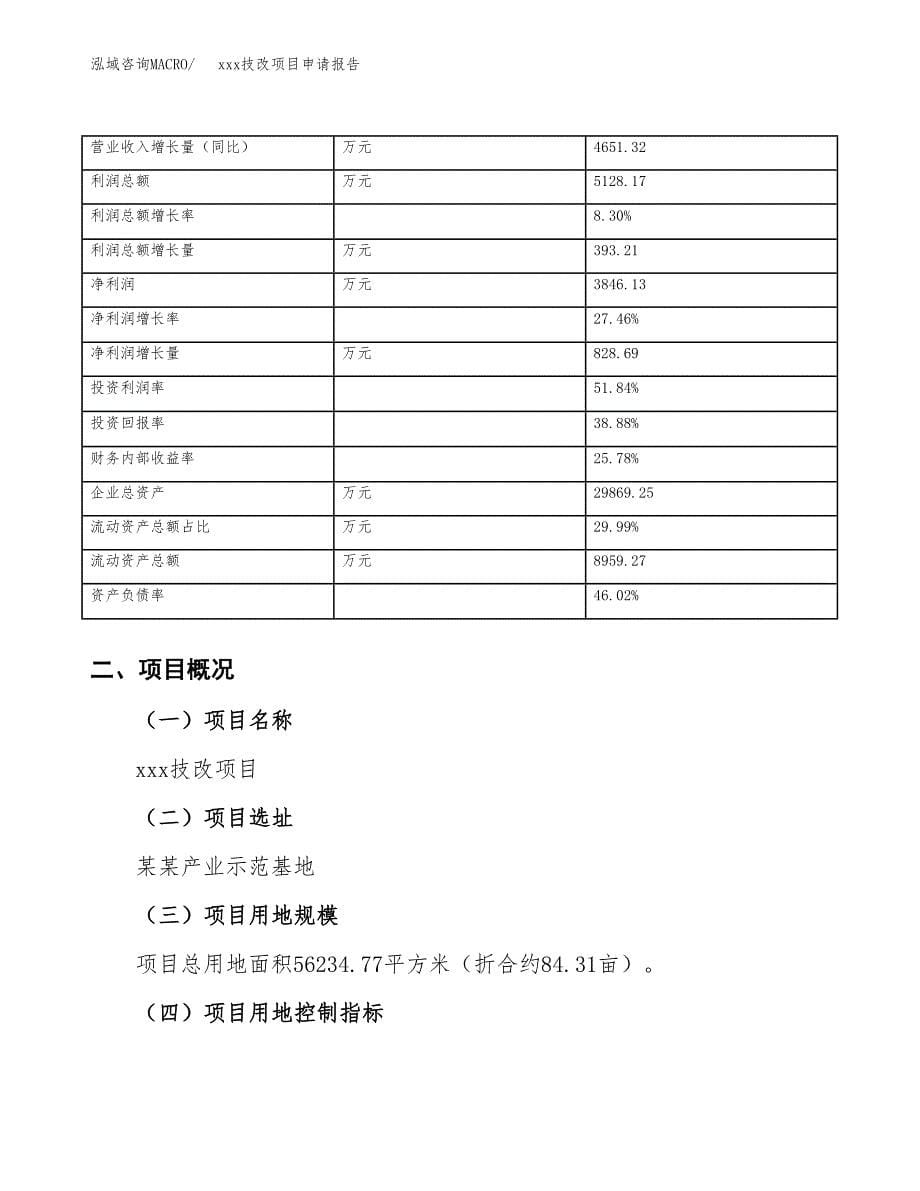 (投资18734.81万元，84亩）xx技改项目申请报告_第5页