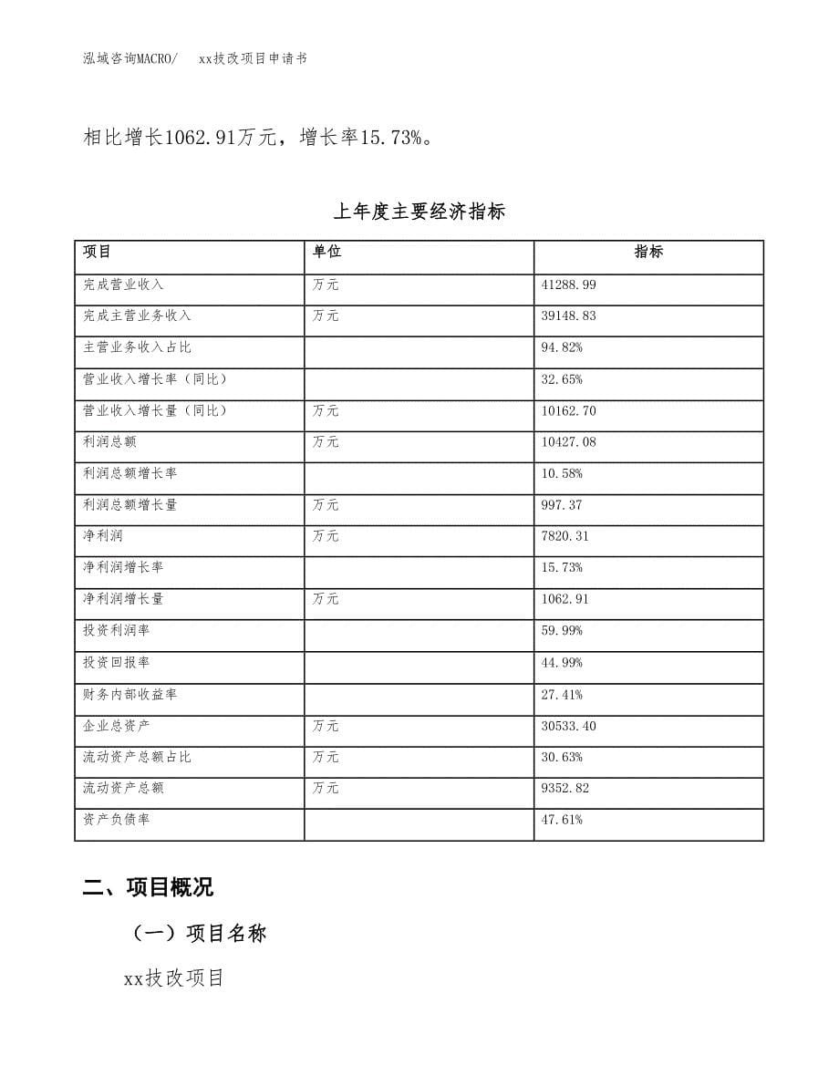 (投资20017.64万元，84亩）xxx技改项目申请书_第5页