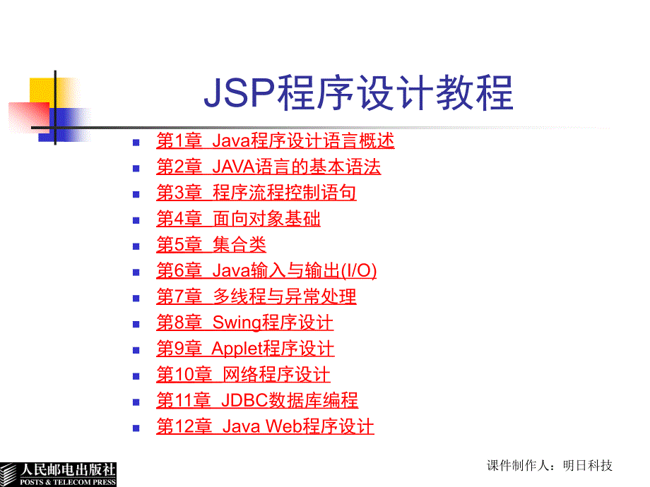 Java实用教程 第2版  教学课件 ppt 作者  王小科 罗二平 刘会衡 第1章  Java程序设计语言概述_第3页