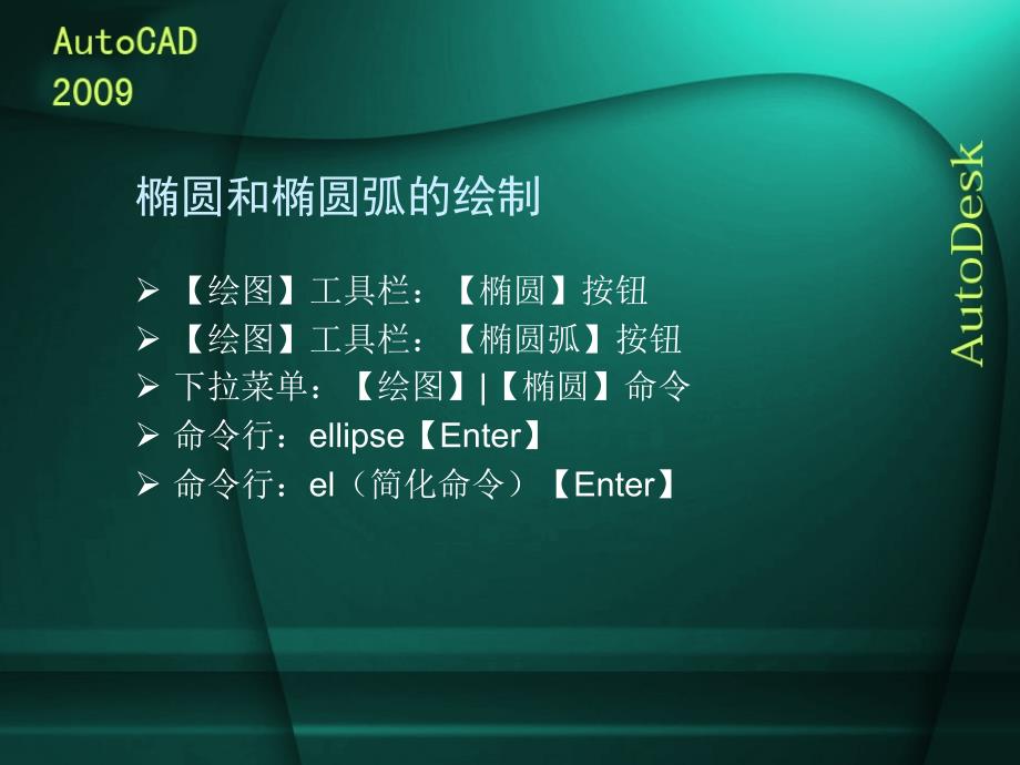 中文版AutoCAD 2009实用教程 工业和信息化高职高专“十二五”规划教材立项项目  教学课件 ppt 作者 梁国浚 耿晓武 第4章_第3页