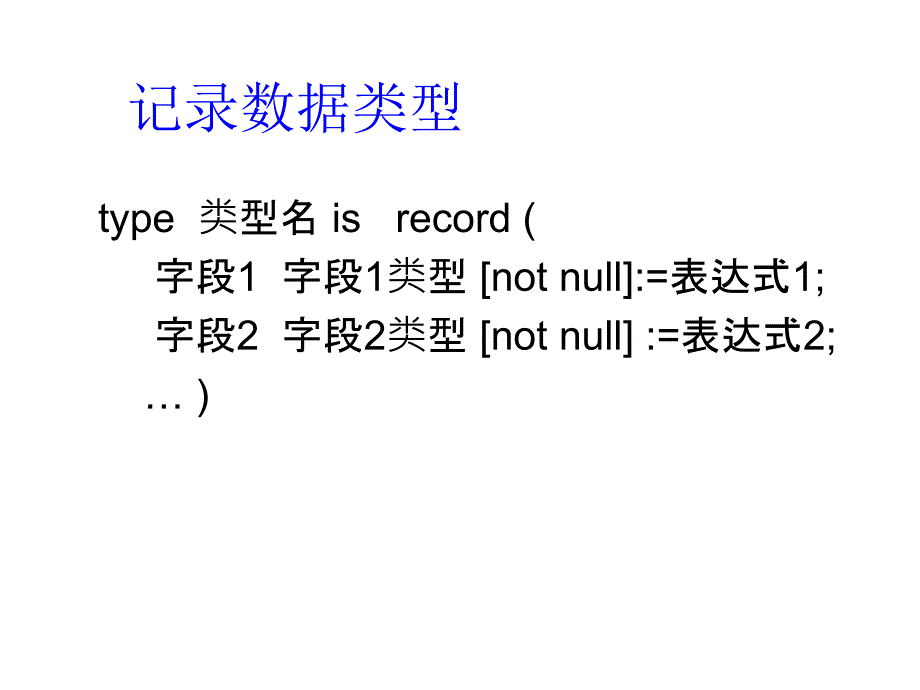 Oracle 11g管理与编程基础 教学课件 ppt 作者  王鹏杰 王存睿 郑海旭 Chapt12 PLSQL高级_第4页