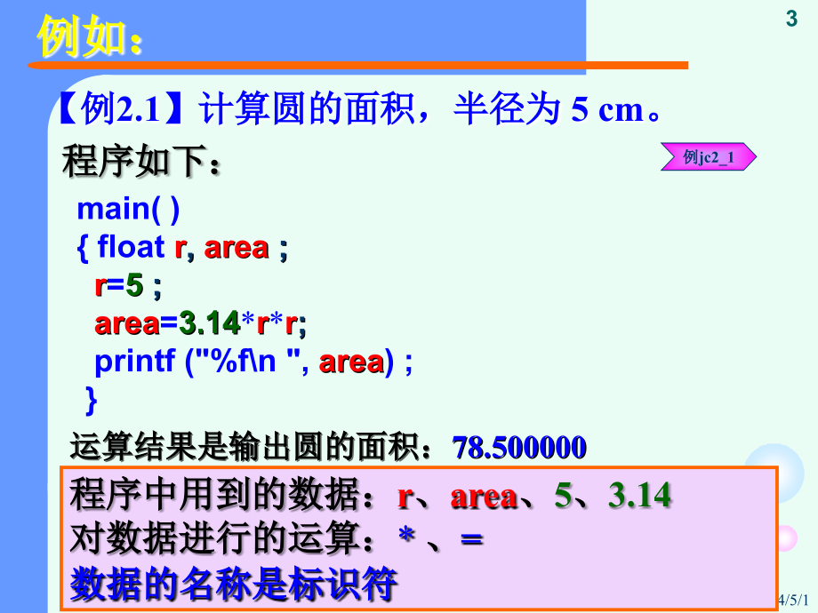 C语言程序设计 第2版  工业和信息化普通高等教育“十二五”规划教材立项项目  教学课件 ppt 作者  姚琳 C语言程序设计_第2章 C语言基础_第3页