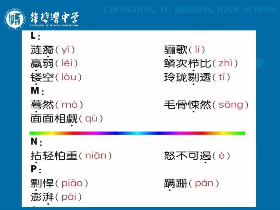 2016年中考语文易错字词归纳(成语、高频率易错字词)讲解.ppt_第5页