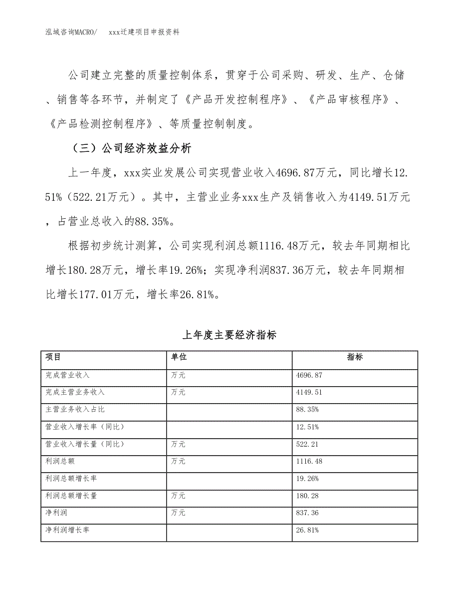 (投资4726.60万元，24亩）xx迁建项目申报资料_第4页